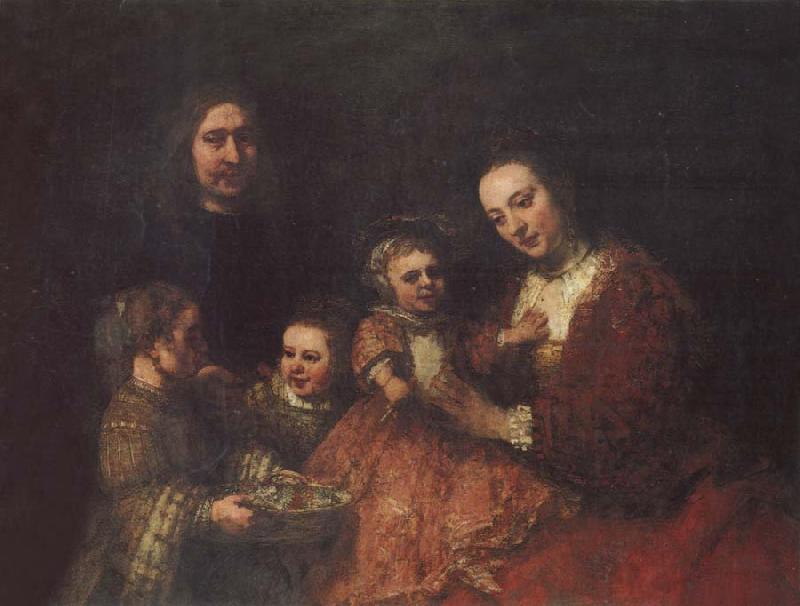 REMBRANDT Harmenszoon van Rijn Family Group